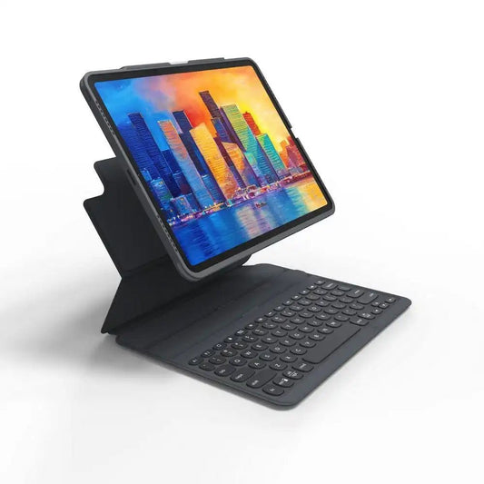 Case con teclado ZAGG Pro Keys para iPad Pro 12.9 (3ra a 5ta Gen) - Negro