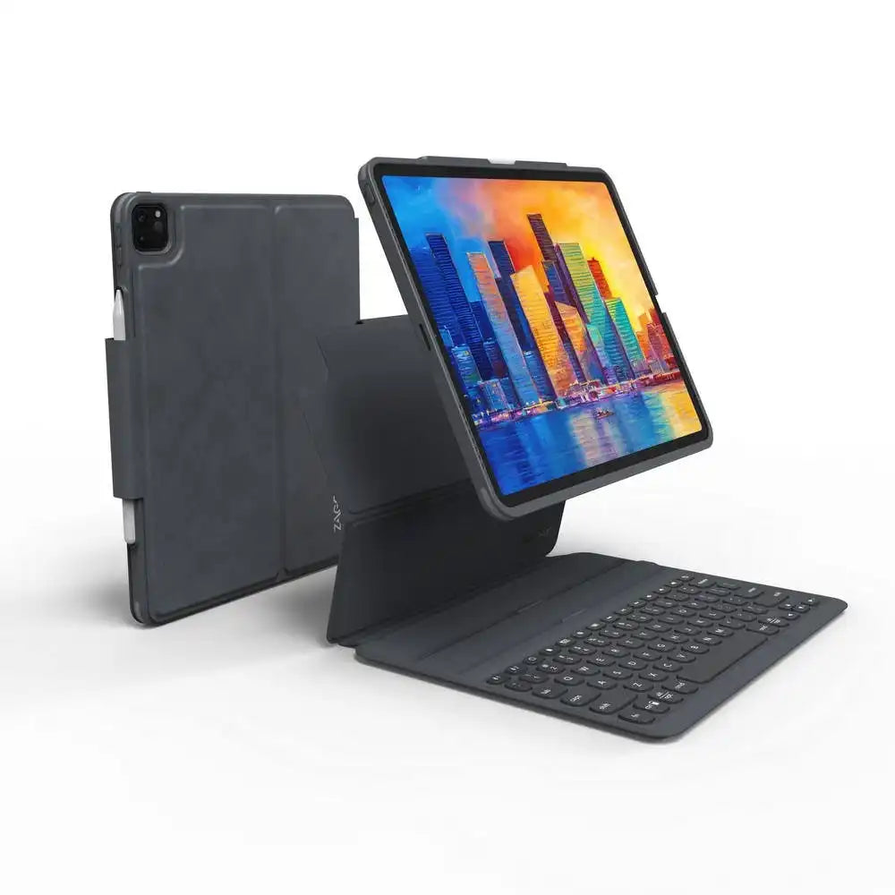 Teclado Zagg con Funda Pro Keys para iPad Pro 12.9 (3ra a 5ta Gen) - Inglés