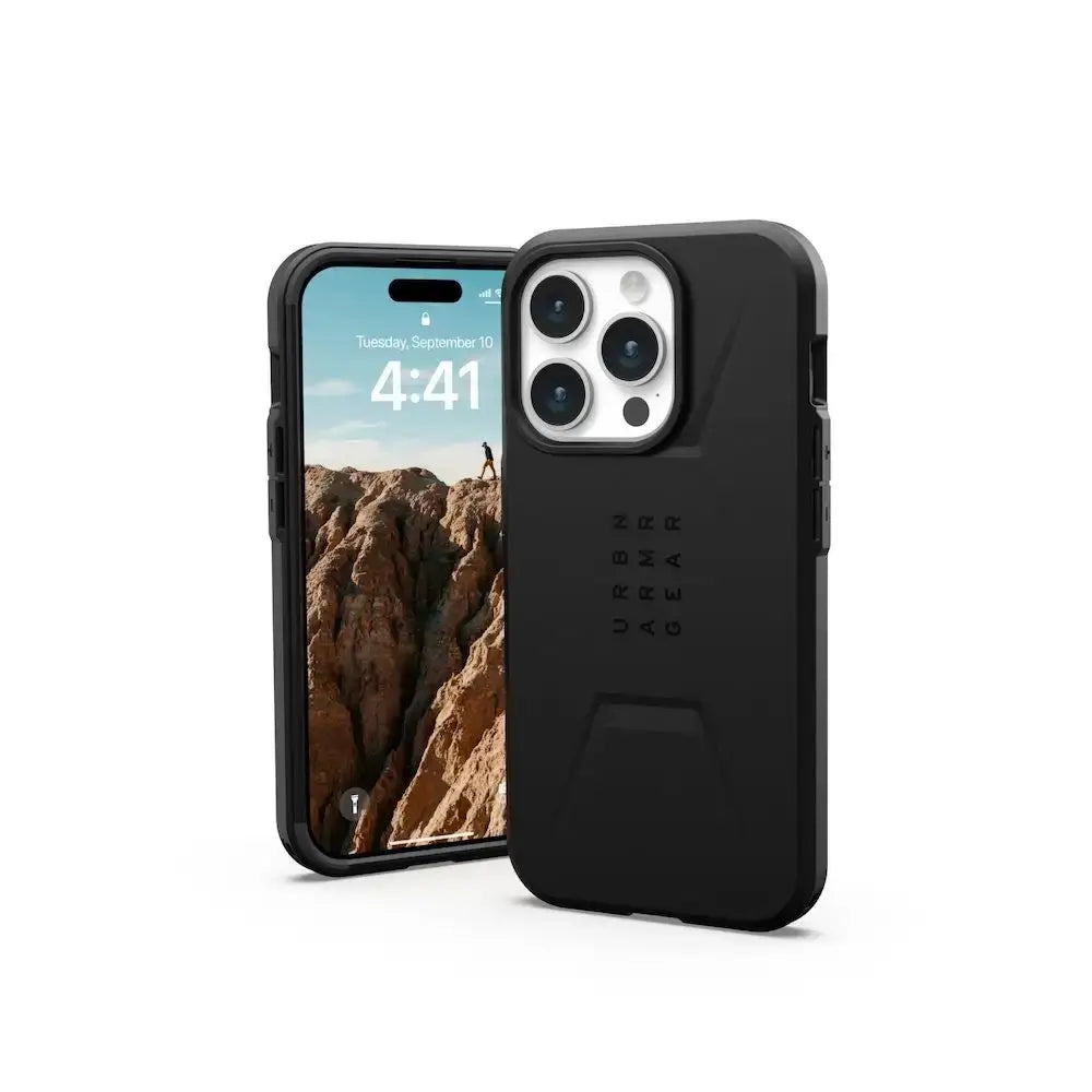 Case UAG Civilian para iPhone 15 Pro con Magsafe - Negro