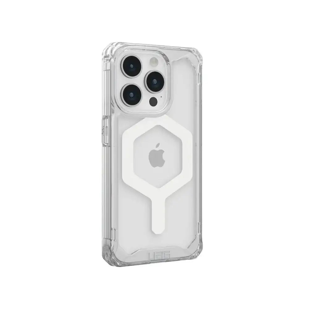 Case UAG Plyo con MagSafe para iPhone 15 Pro - Transparente/Blanco