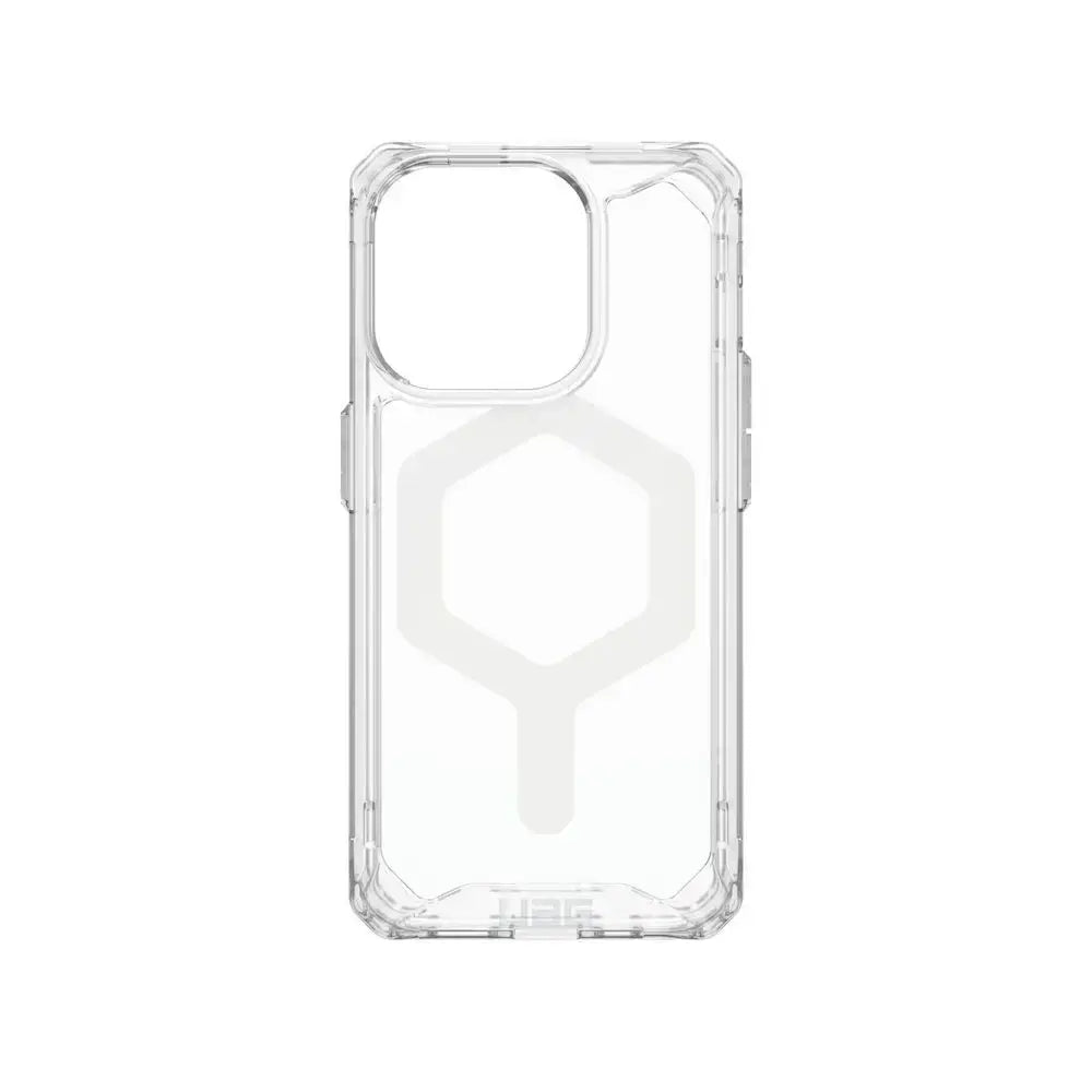 Case UAG Plyo con MagSafe para iPhone 15 Pro - Transparente/Blanco