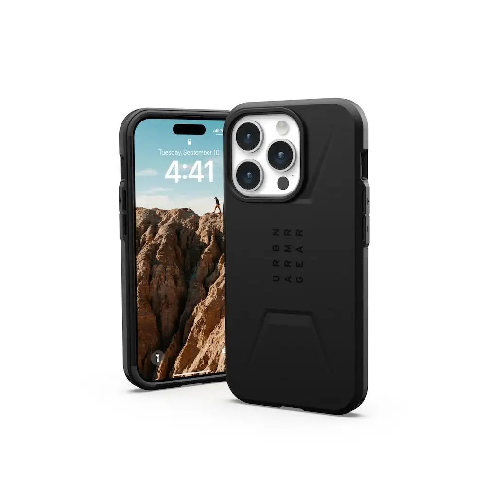 Case UAG Civilian para iPhone 15 Pro Max con Magsafe - Negro