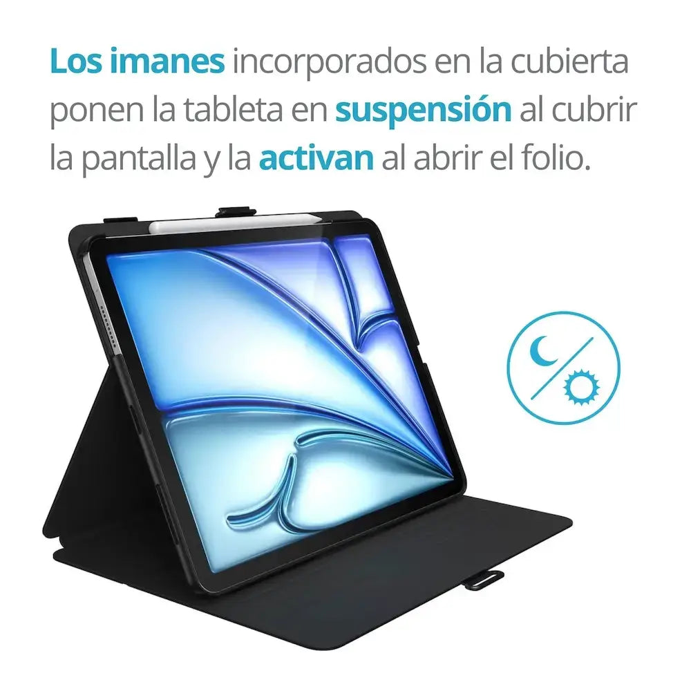 Case Speck Balance Folio para iPad Air 11 - Negro