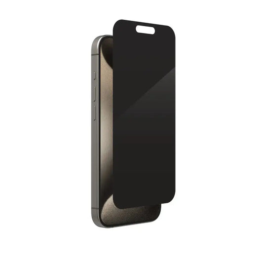 Protector de Pantalla Glass Elite ZAGG para iPhone 15 Pro privacidad 360