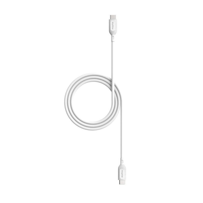 Cable Mophie Essentials USB-C a USB-C 60w 1m - Blanco