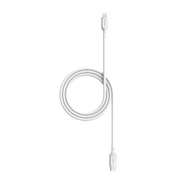 Cable Mophie USB-C a Lightning 60w 1m - Blanco