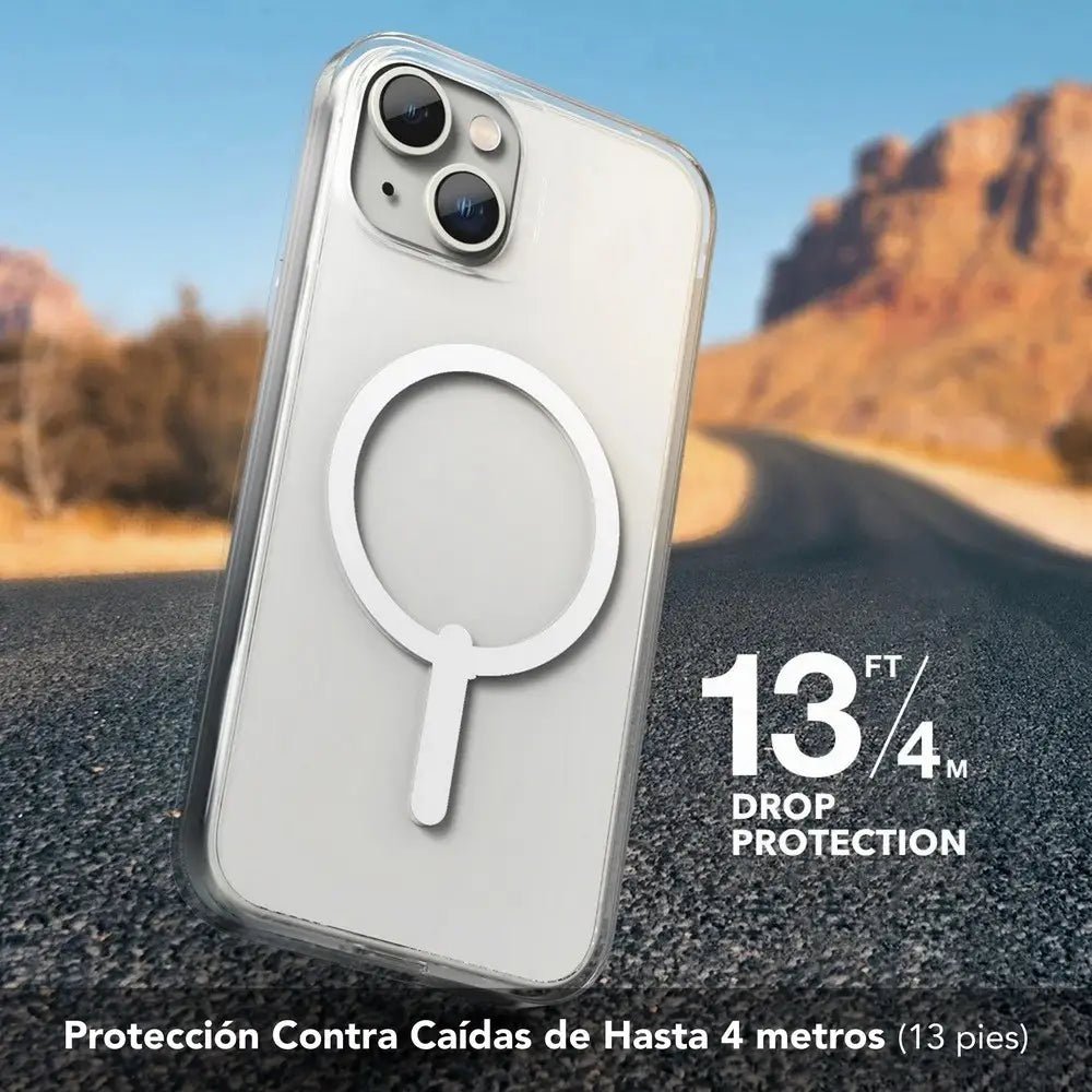 Case GEAR4 Crystal Palace Snap para iPhone 13/14 con Magsafe - Transparente