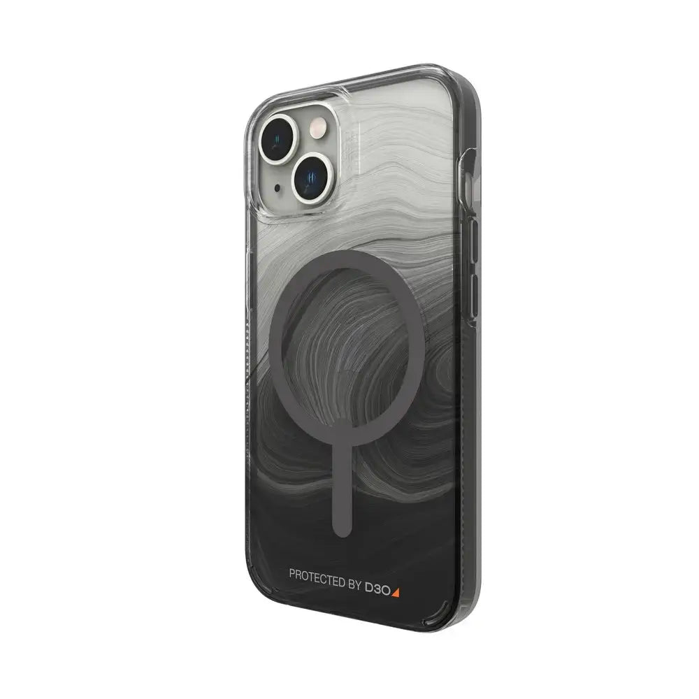 Case Gear4 Milan Snap para iPhone 14 - Remolino Negro