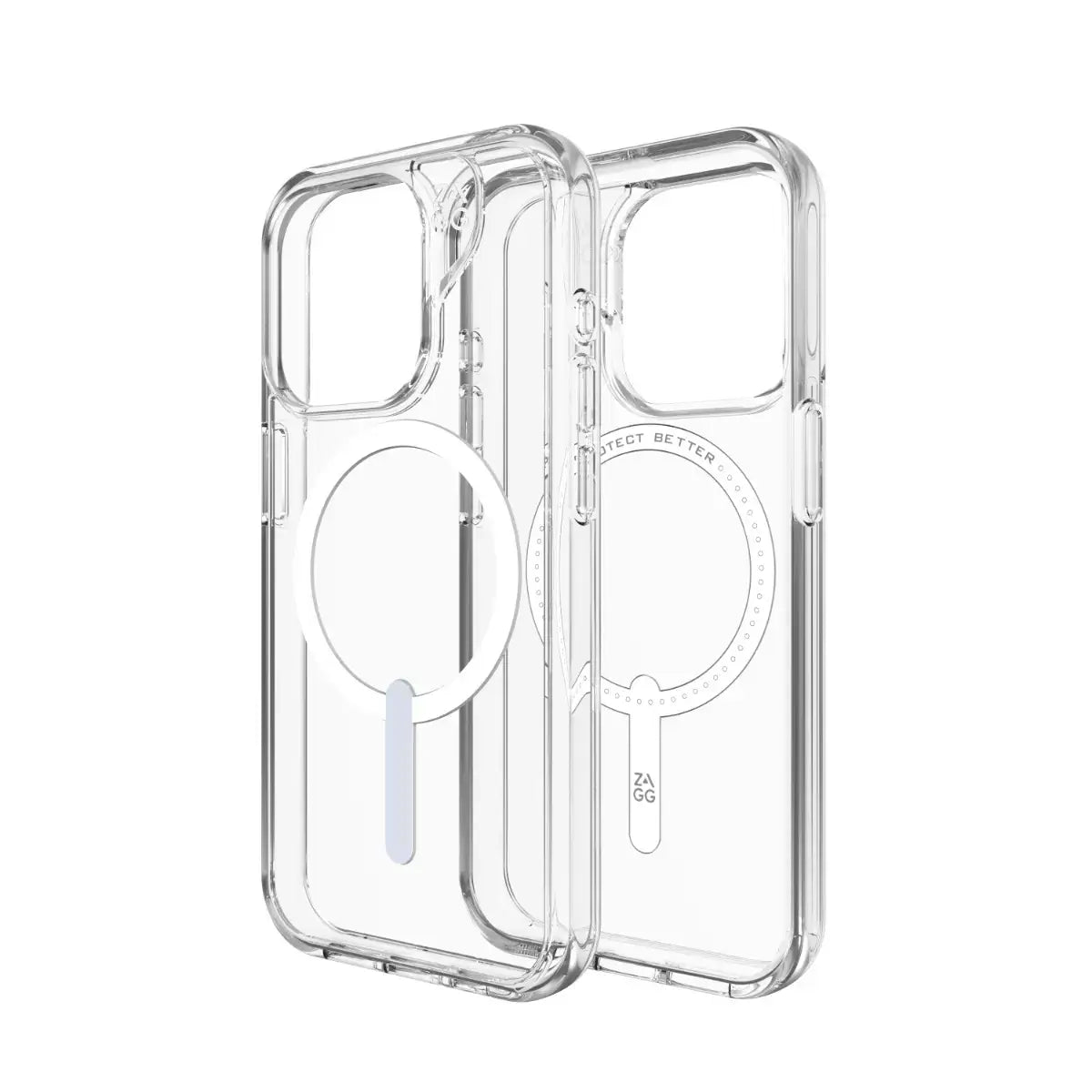 Case ZAGG Crystal Palace Snap Magsafe para iPhone 15 Pro - Transparente