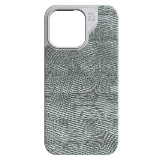 Case ZAGG London Snap Magsafe para iPhone 15 Pro - Gris