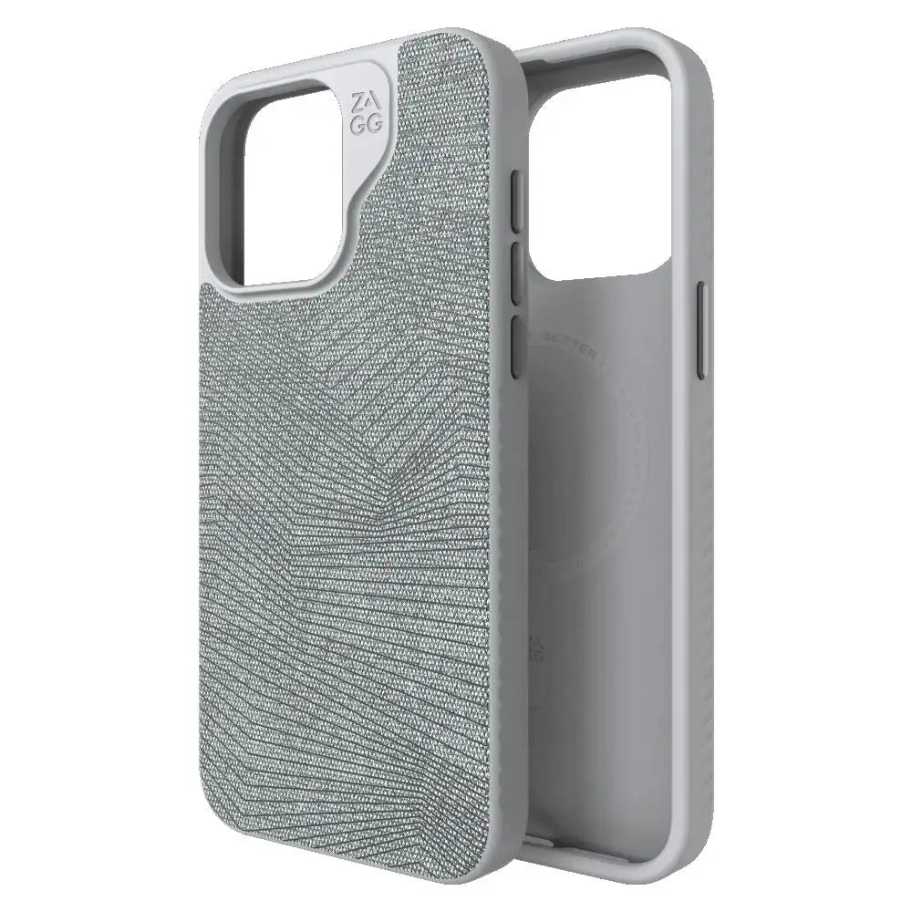 Case ZAGG London Snap Magsafe para iPhone 15 Pro - Gris