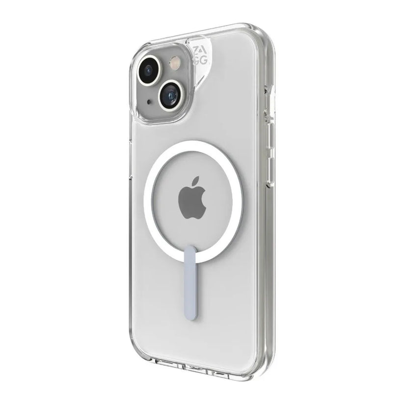 Case ZAGG Crystal para iPhone 15/14/13 con MagSafe - Transparente