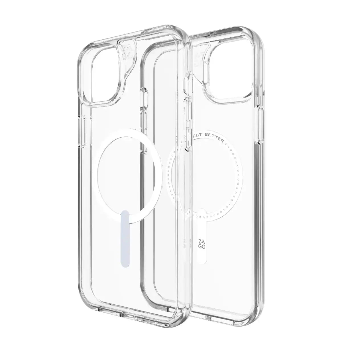 Case ZAGG Crystal con Magsafe para iPhone 15 Plus/14 Plus - Transparente