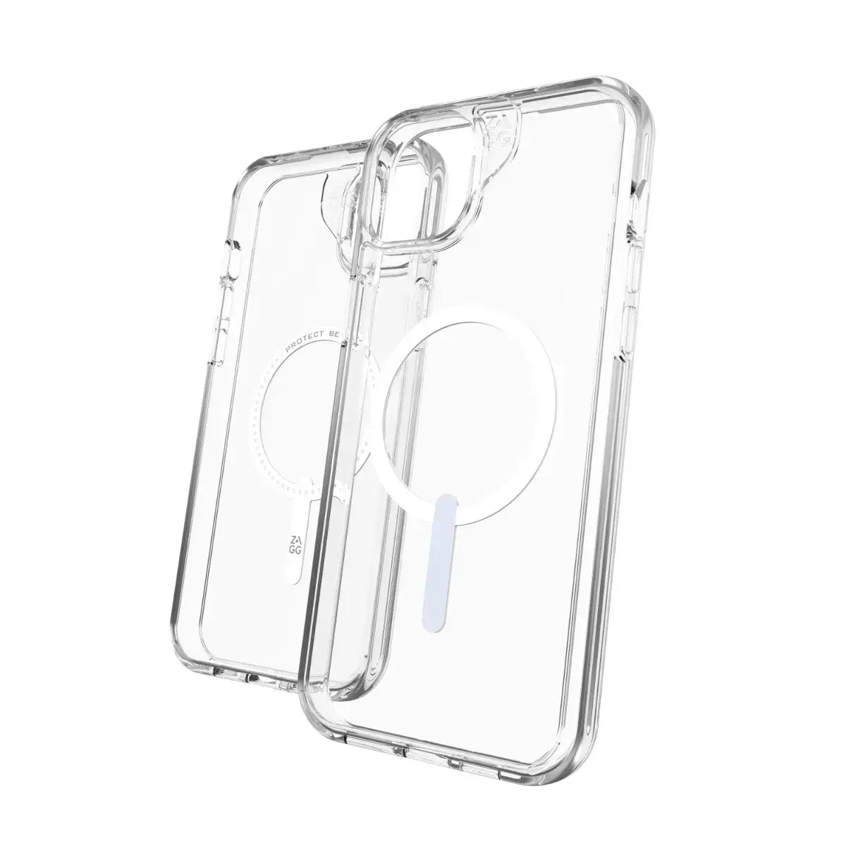 Case ZAGG Crystal con Magsafe para iPhone 15 Plus/14 Plus - Transparente