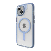 Case ZAGG Santa Cruz Snap Magsafe para iPhone 15 Plus/14 Plus - Azul