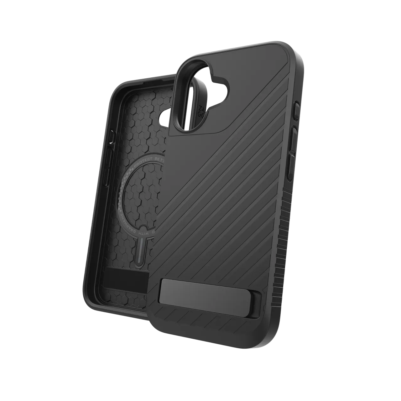 Case Zagg Denali Snap KS con Magsafe para iPhone 16 Pro Max - Negro