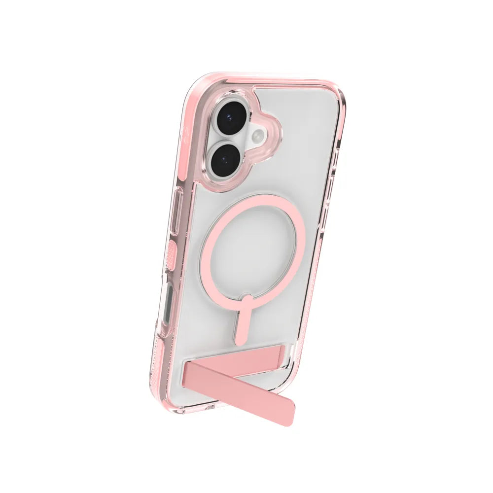 Case Zagg Santa Cruz Snap Magsafe KS para iPhone 17 - Rosa Patel