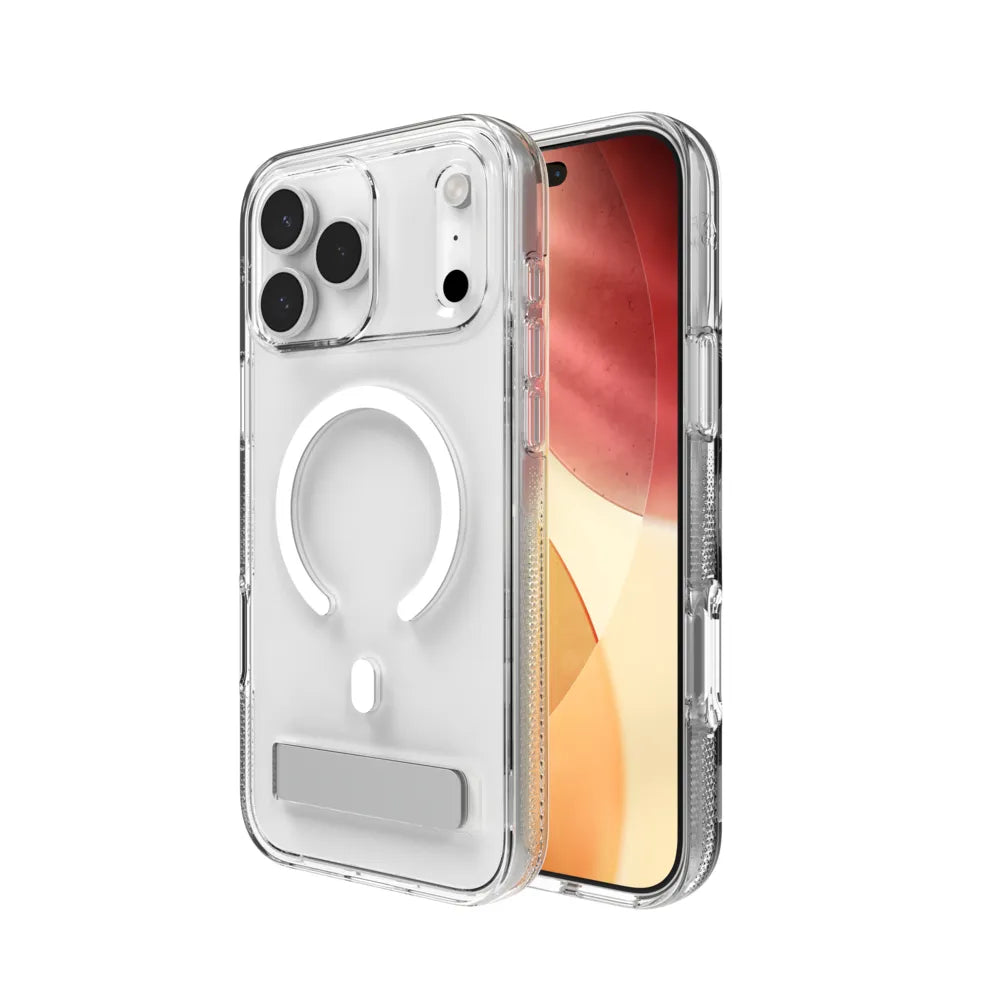 Case ZAGG Crystal Palace con MagSafe KS para iPhone 17 Pro Max - Transparente
