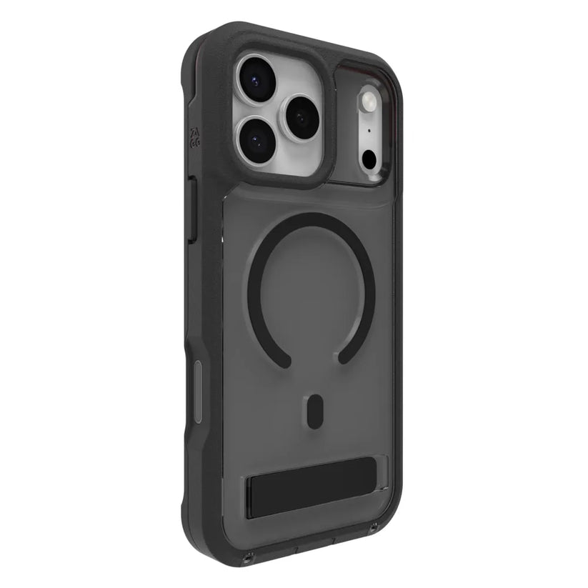 Case ZAGG Rainier con MagSafe KS para iPhone 17 Pro Max - Negro Humo