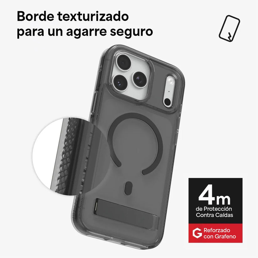 Case_ZAGG_Santa_Cruz_MagSafe_KS_iPhone_17_Pro_Negro_Medianoche_Imagen_posicion_5_iShop_Peru