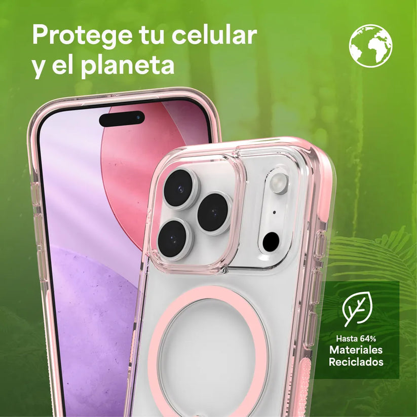Case_ZAGG_Santa_Cruz_Snap_MagSafe_KS_iPhone_17_Pro_Max_Rosa_Pastel_Imagen_posicion_11_iShop_Peru