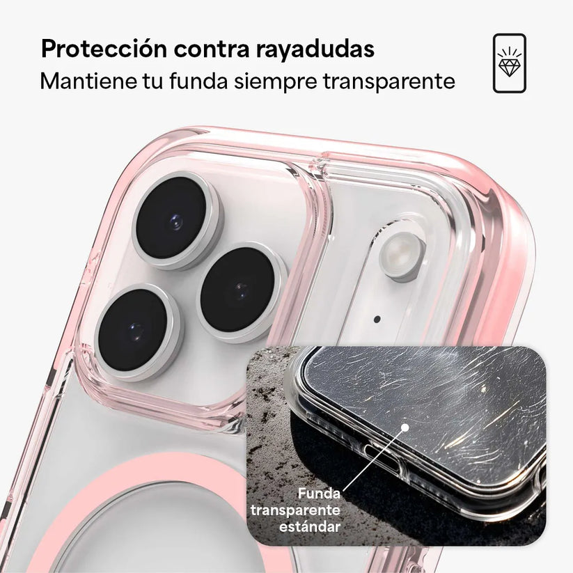 Case_ZAGG_Santa_Cruz_Snap_MagSafe_KS_iPhone_17_Pro_Max_Rosa_Pastel_Imagen_posicion_7_iShop_Peru