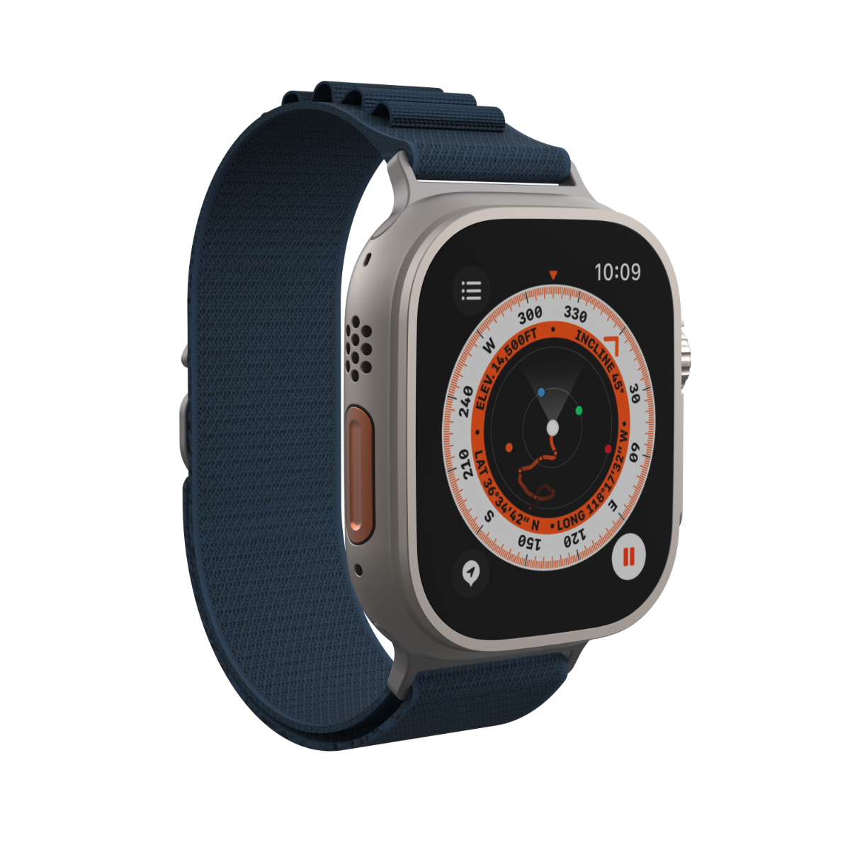 Correa Gear4 Highland Small para Apple Watch (49-45-44mm) - Azul