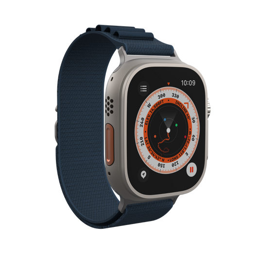 Correa Gear4 Highland Small para Apple Watch (49-45-44mm) - Azul