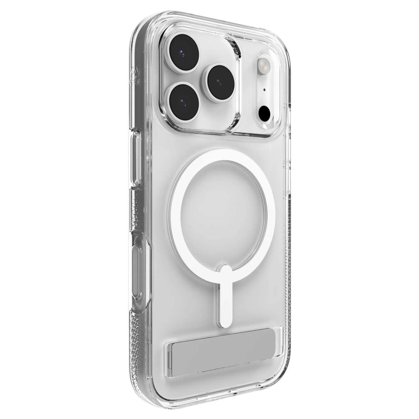 Case ZAGG Crystal Palace con MagSafe KS para iPhone 17 Pro - Transparente