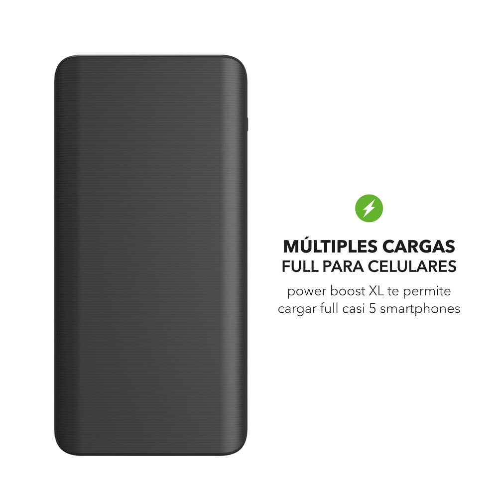 Batería externa Mophie - 20,000 mAh - Negro