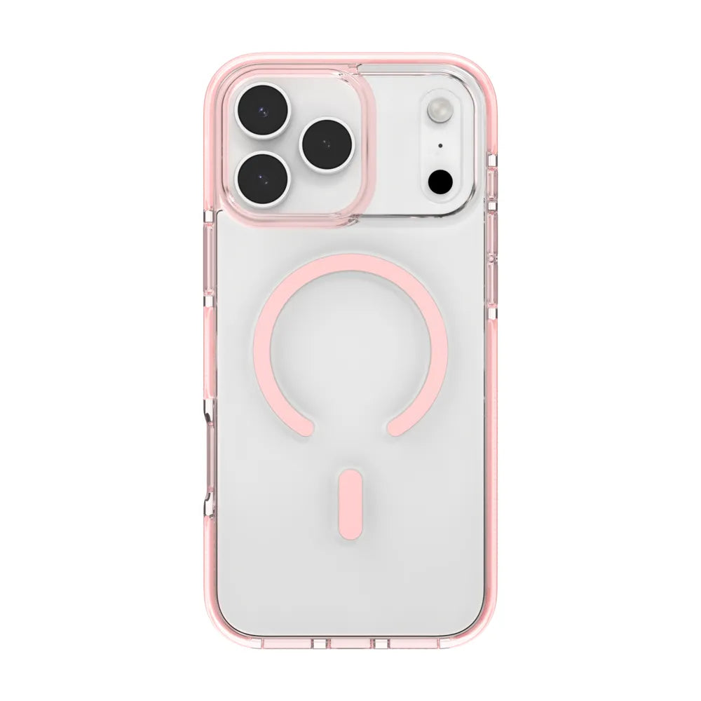 Case Zagg Santa Cruz Snap Magsafe KS para iPhone 17 Pro Max - Rosa Pastel