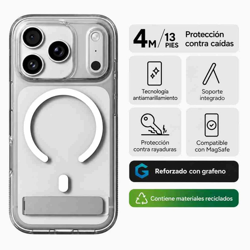 Case_ZAGG_Crystal_Palace_con_MagSafe_KS_para_iPhone_18_Pro_Max_17_Pro_Max_Transparente_Imagen_posicion_2_iShop_Peru