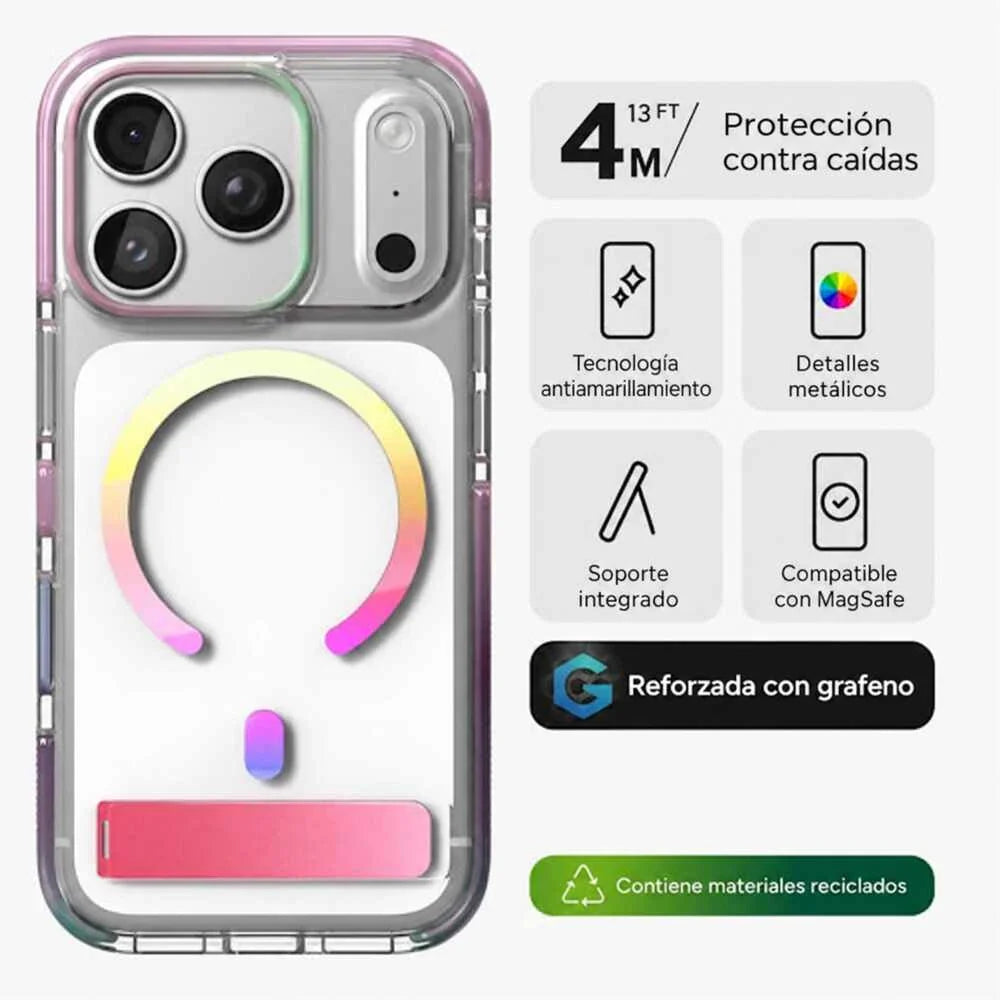 Case_ZAGG_Santa_Cruz_con_MagSafe_KS_para_iPhone_18_Pro_Max_17_Pro_Max_Iridiscente_Imagen_posicion_2_iShop_Peru