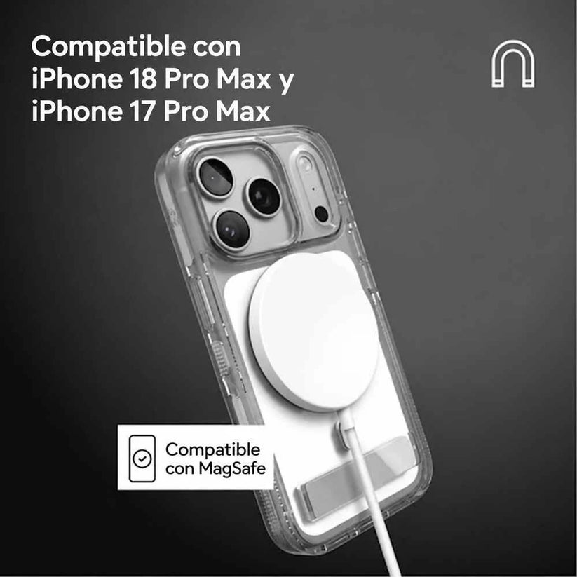 Case_ZAGG_Santa_Cruz_con_MagSafe_KS_para_iPhone_18_Pro_Max_17_Pro_Max_Plata_Imagen_posicion_3_iShop_Peru