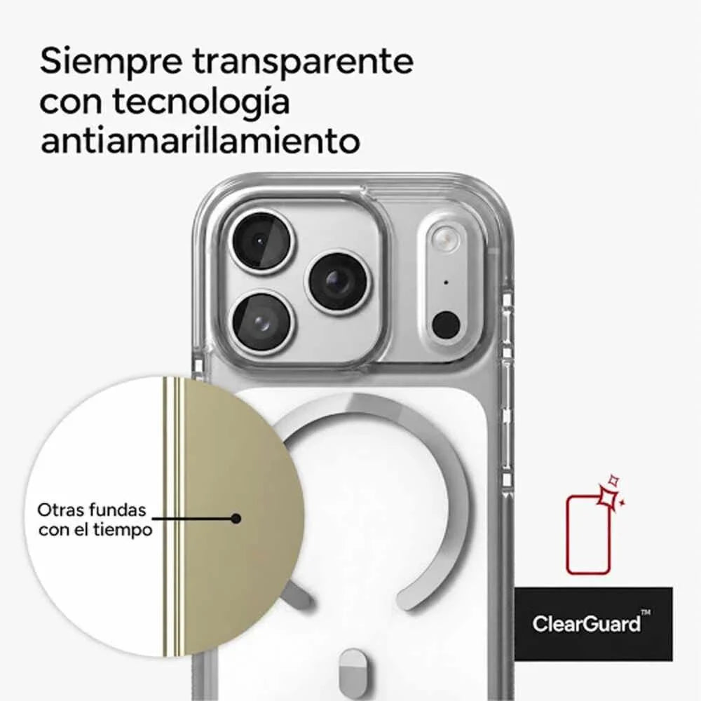 Case_ZAGG_Santa_Cruz_con_MagSafe_KS_para_iPhone_18_Pro_Max_17_Pro_Max_Plata_Imagen_posicion_7_iShop_Peru