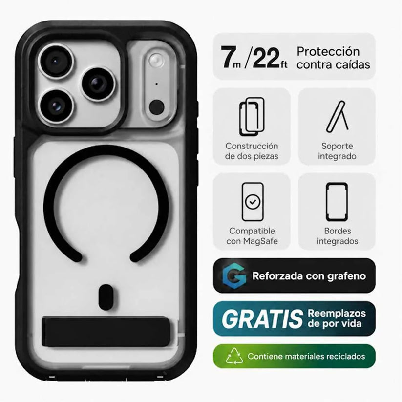 Case_ZAGG_Rainier_con_MagSafe_KS_para_iPhone_18_Pro_Max_17_Pro_Max_Negro_Imagen_posicion_6_iShop_Peru