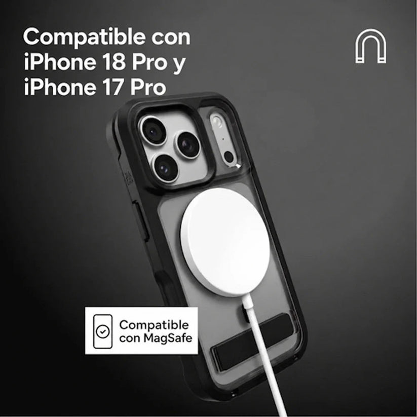 Case_ZAGG_Rainier_con_MagSafe_KS_para_iPhone_18_Pro_17_Pro_Negro_Humo_Imagen_posicion_3_iShop_Peru