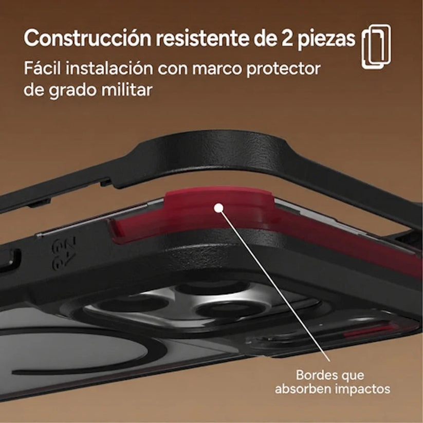 Case_ZAGG_Rainier_con_MagSafe_KS_para_iPhone_18_Pro_17_Pro_Negro_Humo_Imagen_posicion_4_iShop_Peru