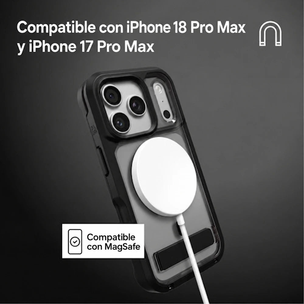 Case_ZAGG_Rainier_con_MagSafe_KS_para_iPhone_18_Pro_Max_17_Pro_Max_Negro_Humo_Imagen_posicion_3_iShop_Peru