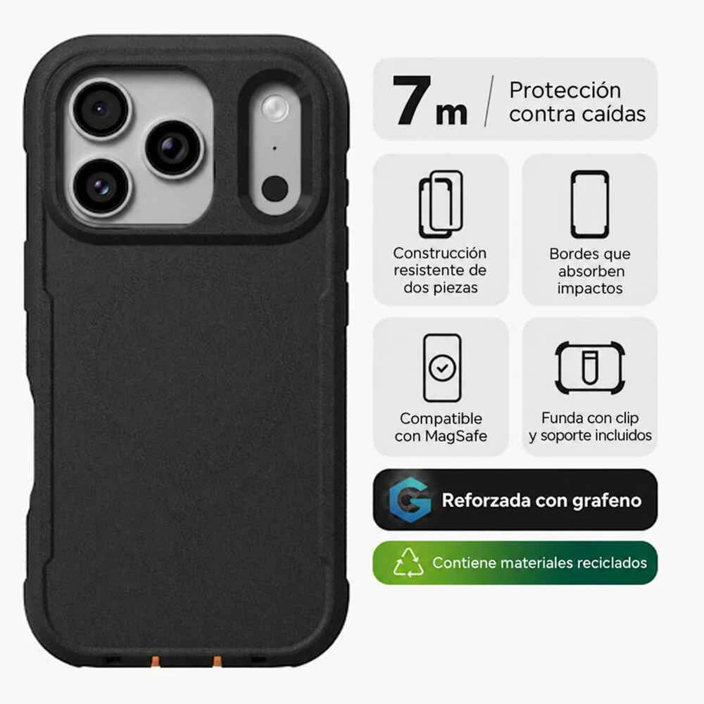 Case_ZAGG_Teton_con_MagSafe_KS_para_iPhone_18_Pro_17_Pro_Naranja_Electrico_Imagen_posicion_2_iShop_Peru