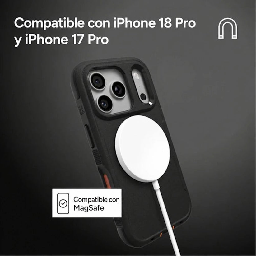 Case_ZAGG_Teton_con_MagSafe_KS_para_iPhone_18_Pro_17_Pro_Naranja_Electrico_Imagen_posicion_3_iShop_Peru