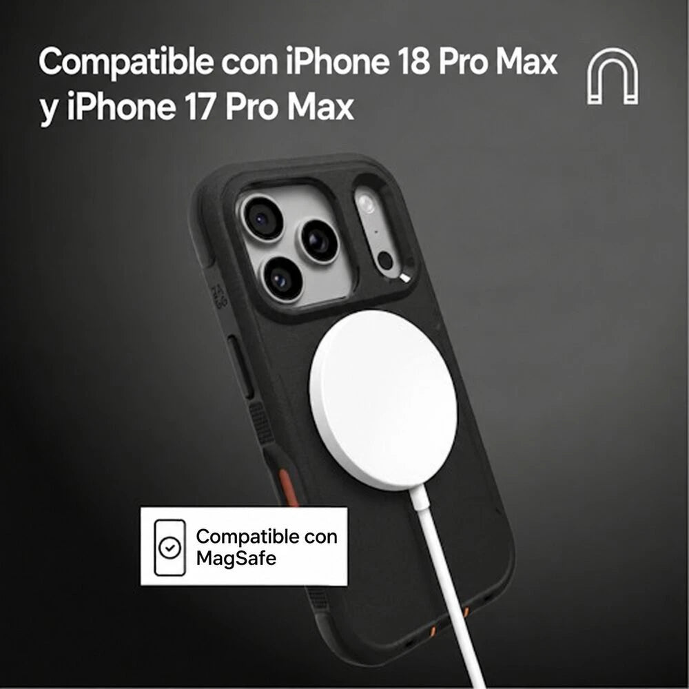 Case_ZAGG_Teton_con_MagSafe_KS_para_iPhone_18_Pro_Max_17_Pro_Max_Naranja_Electrico_Imagen_posicion_3_iShop_Peru