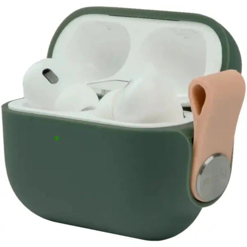 Moshi Pebbo estuche para AirPods Pro 2 - Verde