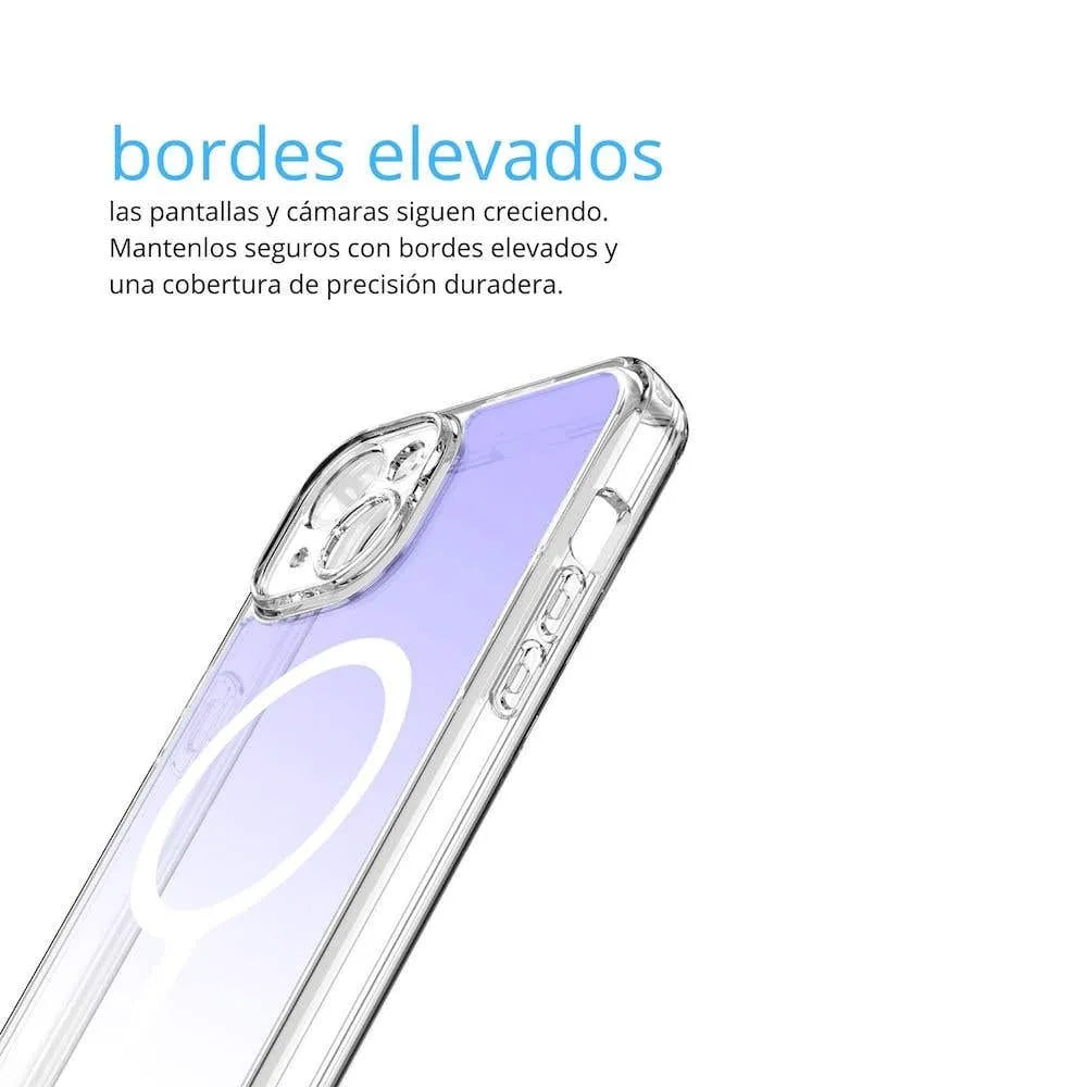 Case Avana Cosmic para iPhone 15 con Magsafe - Violeta