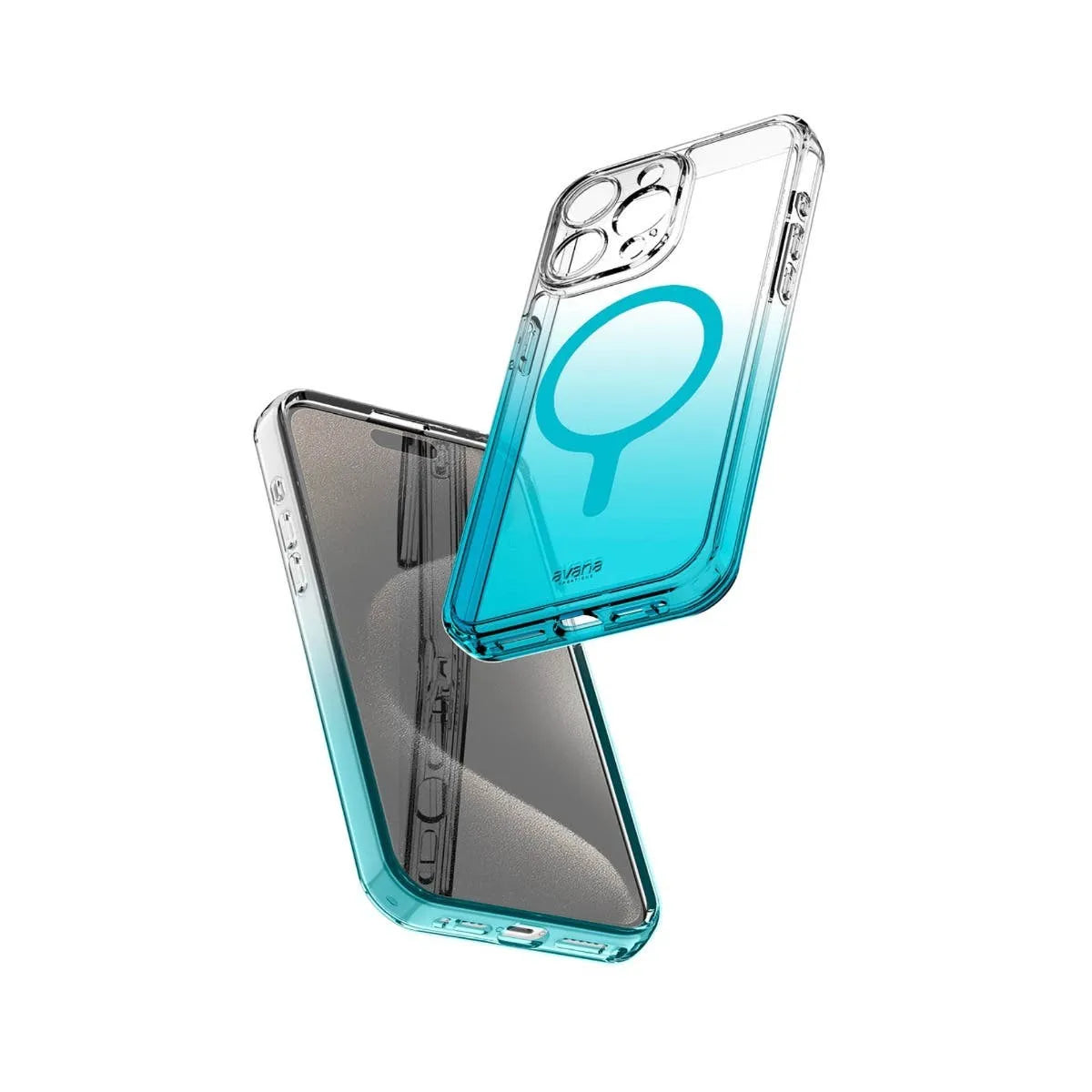 Case Avana Sunrise para iPhone 15 Pro con Magsafe - Celeste