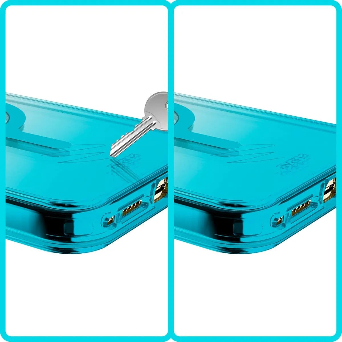 Case Avana Sunrise para iPhone 15 Pro con Magsafe - Celeste