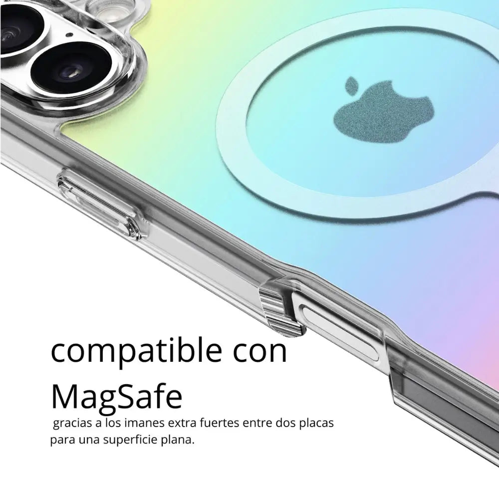 Case Avana Frost Cosmic con MagSafe para iPhone 16 - Azul/Violeta