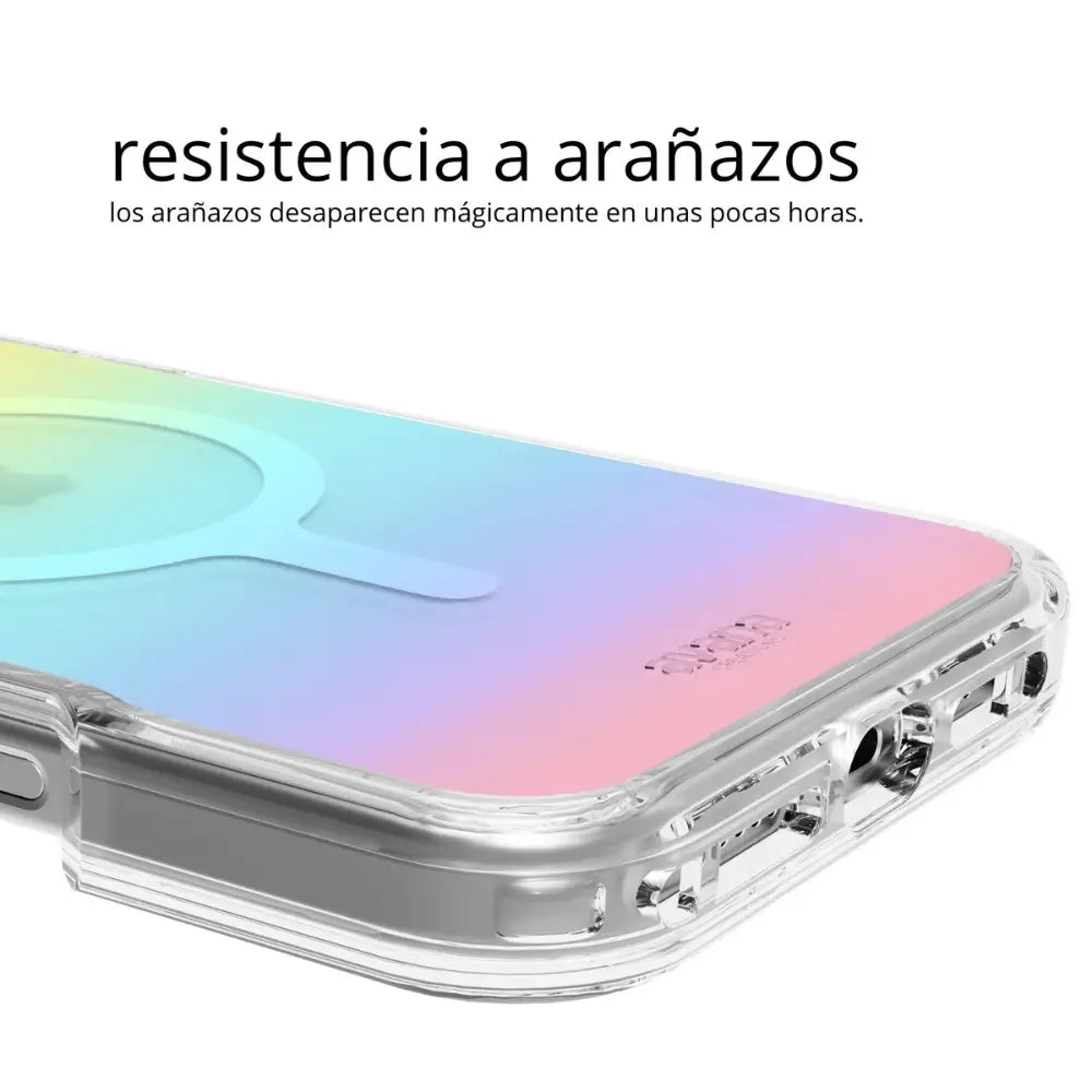 Case Avana Frost Cosmic con MagSafe para iPhone 16 - Azul/Violeta