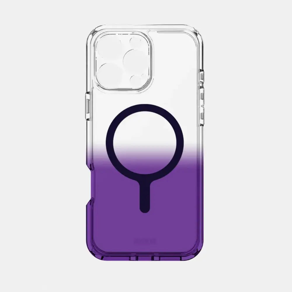 Case Avana Sunrise con MagSafe para iPhone 16 Pro Max - Negro/Morado