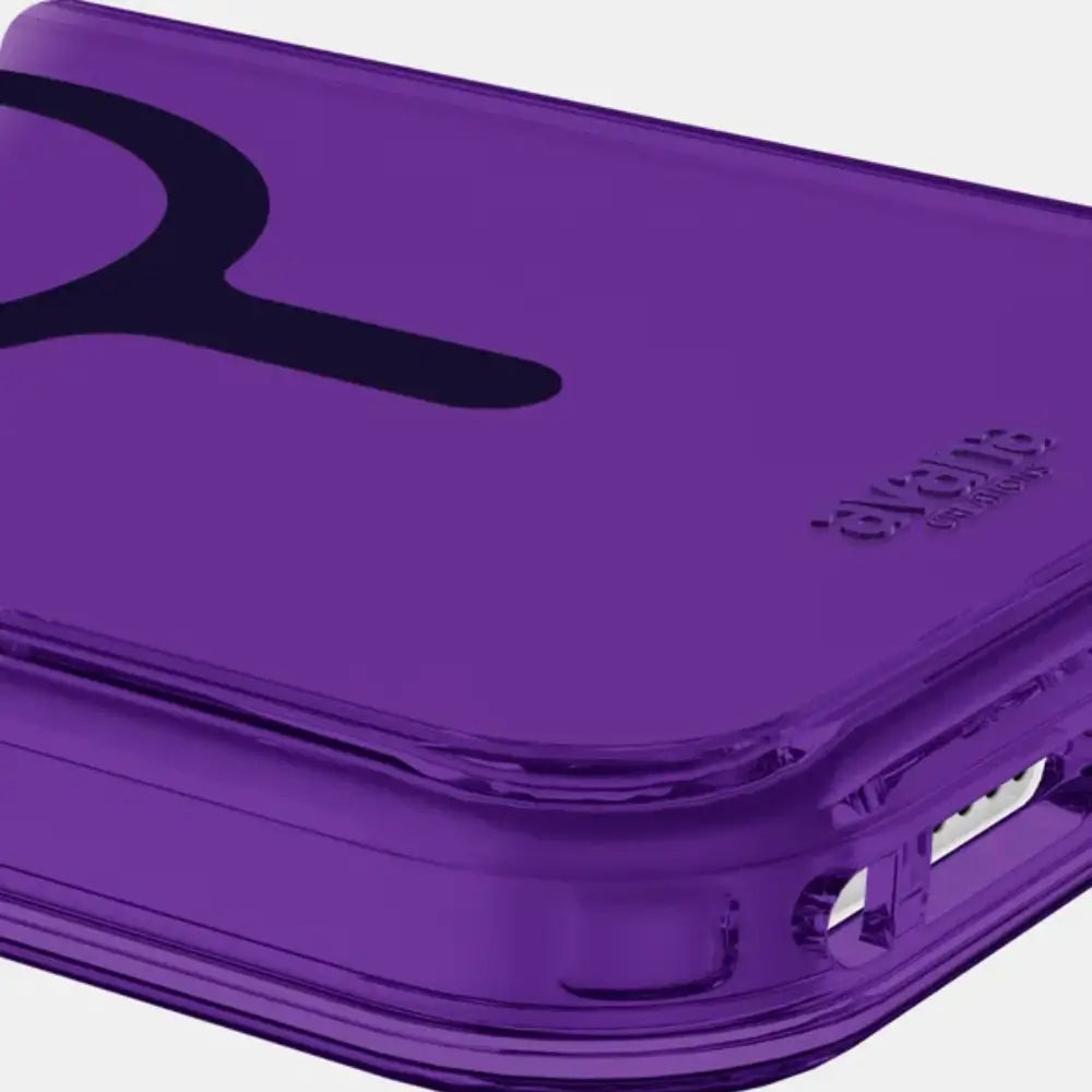 Case Avana Sunrise con MagSafe para iPhone 16 Pro Max - Negro/Morado